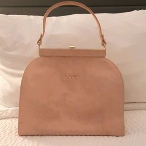 NWOT liu jo light pink leather bag